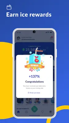 ice Decentralized Future android App screenshot 2