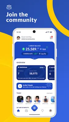 ice Decentralized Future android App screenshot 4